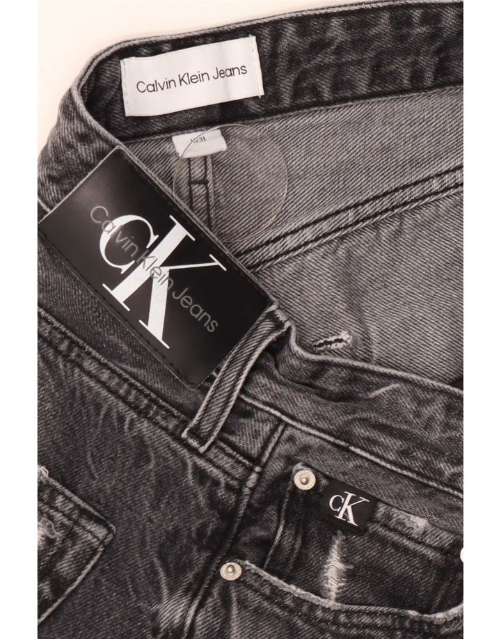 Calvin Klein Jeans ajustados desgastados para hombre W31 L27 Gris