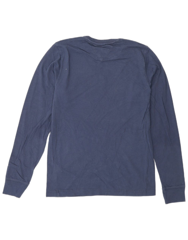 Tommy Hilfiger Top gráfico para hombre de manga larga XS Algodón azul marino