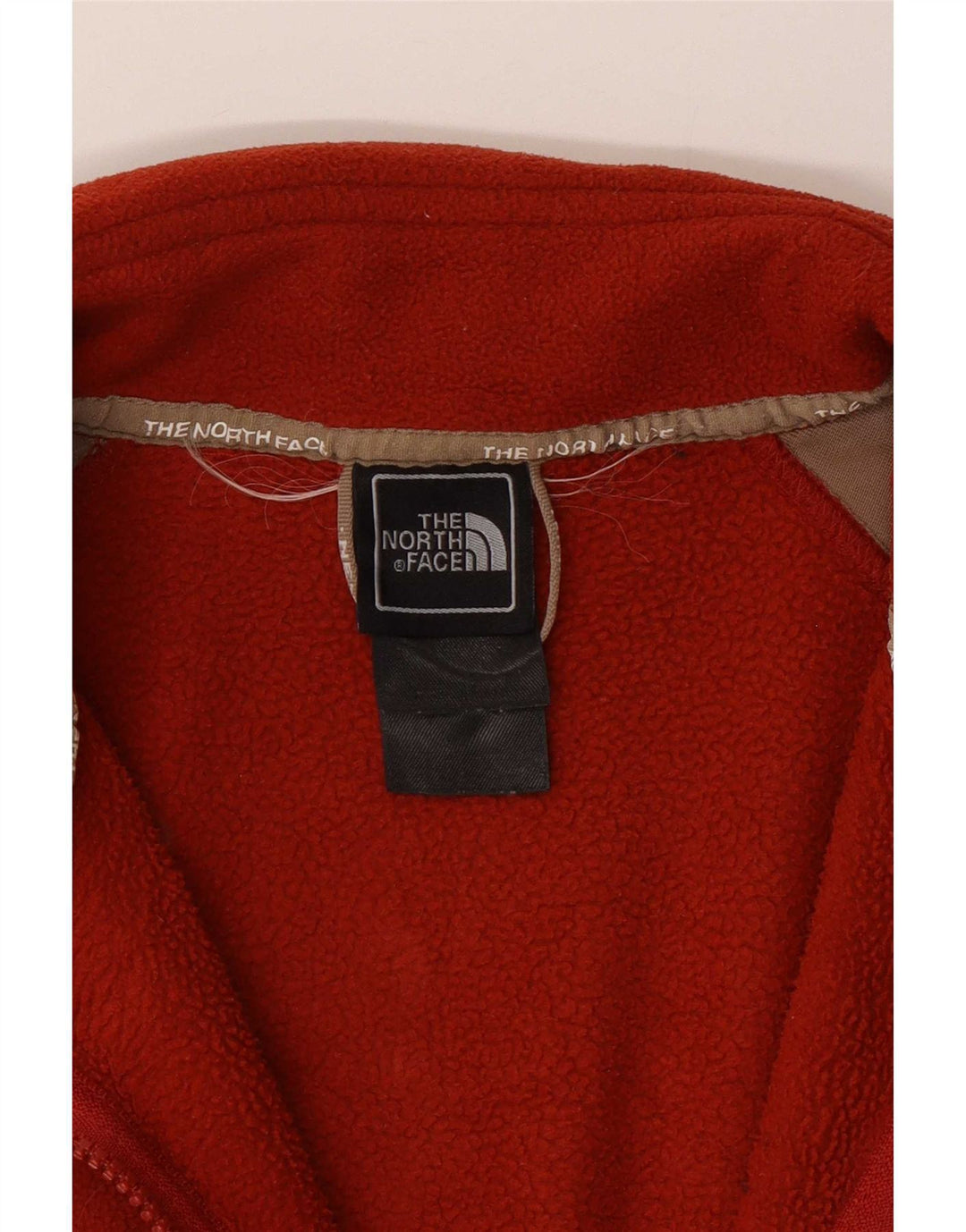 The North Face - Chaqueta polar para mujer (talla 40), color rojo