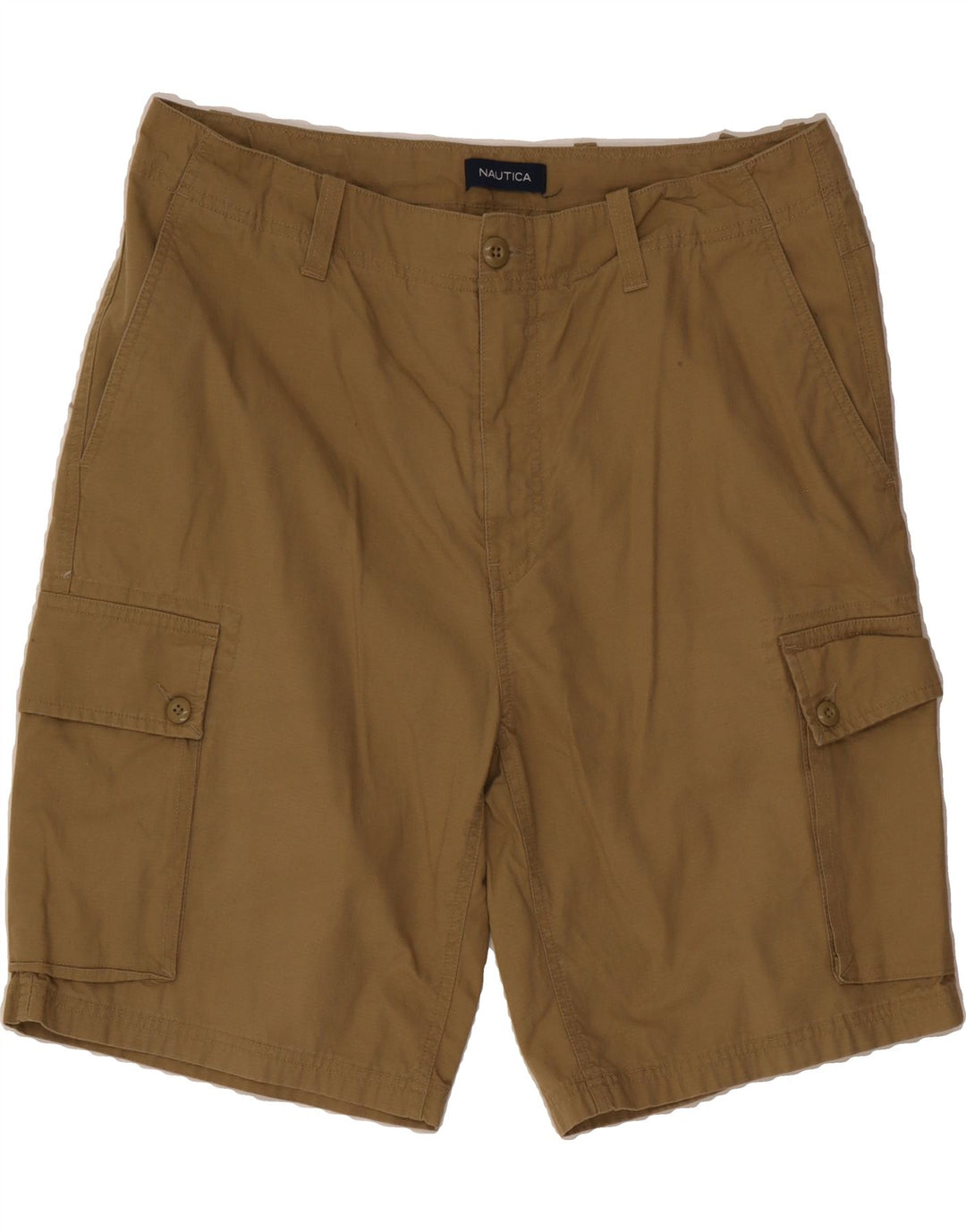 NAUTICA Mens Cargo Shorts W34 Large Brown Cotton Vintage Nautica and Second-Hand Nautica from Messina Hembry 