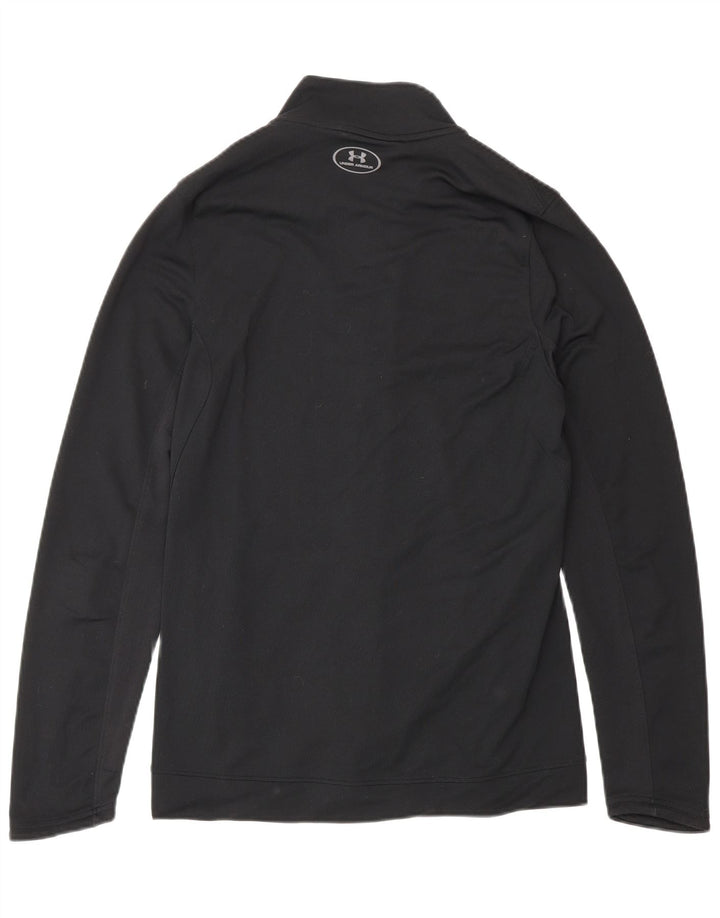 Under Armour Chaqueta de chándal ajustada con gráfico ajustado para hombre Poliéster negro pequeño