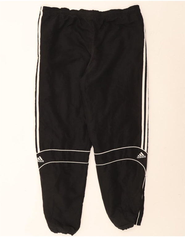 Adidas Hombre Pantalones De Chándal Joggers Grande Negro Poliéster