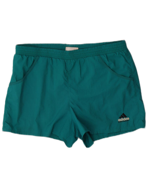 Adidas Pantalones cortos deportivos para mujer EU 44 Large Verde Poliamida