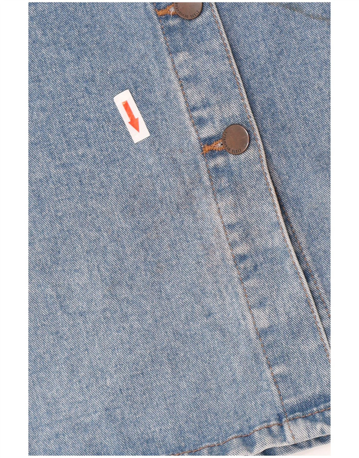 Zara Mujer Falda Vaquera Pequeña W28 Azul