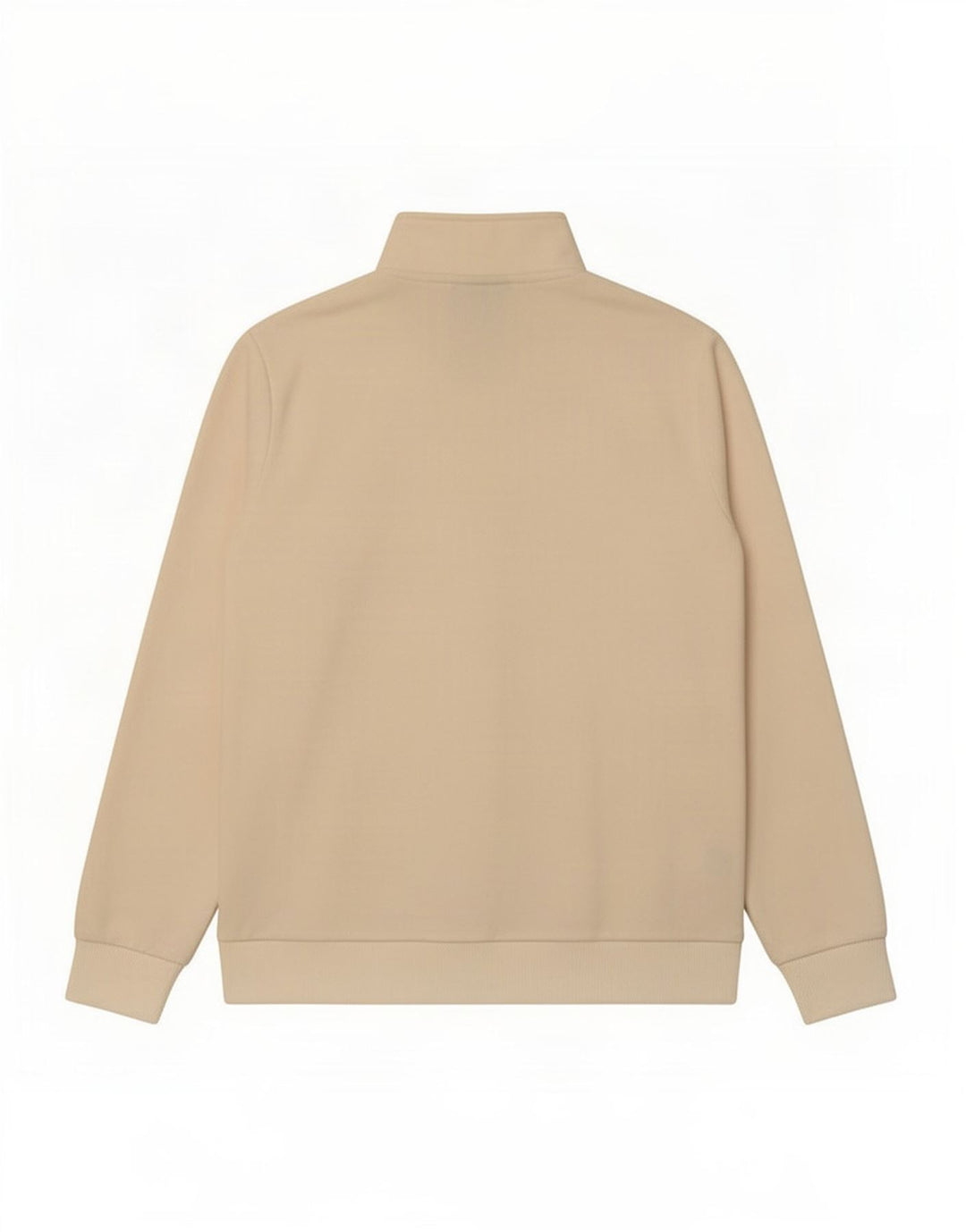Nautica Jersey de forro polar con cuello con cremallera y gráfico para hombre Poliéster beige medio