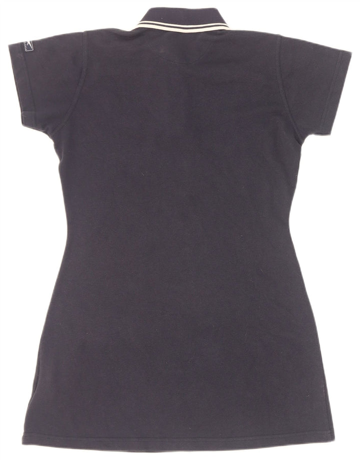 Reebok Vestido polo para mujer UK 12 Medium Azul marino Poliéster