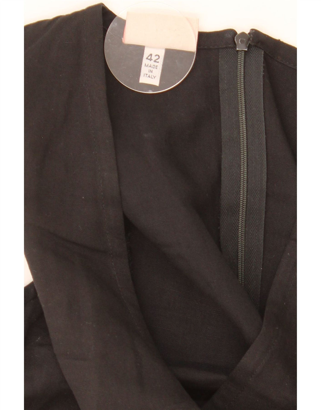 Vestido tubo sin mangas Byblos IT 42 Medium Black Geométrico