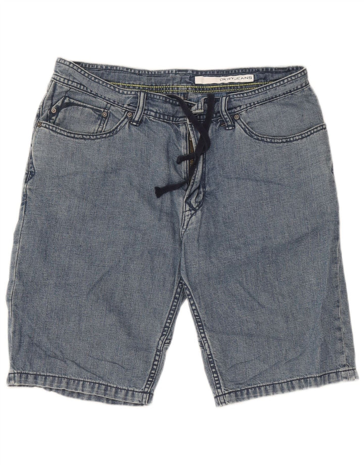 Shorts Vaqueros Hombre Dkny W31 Algodón Azul Medio