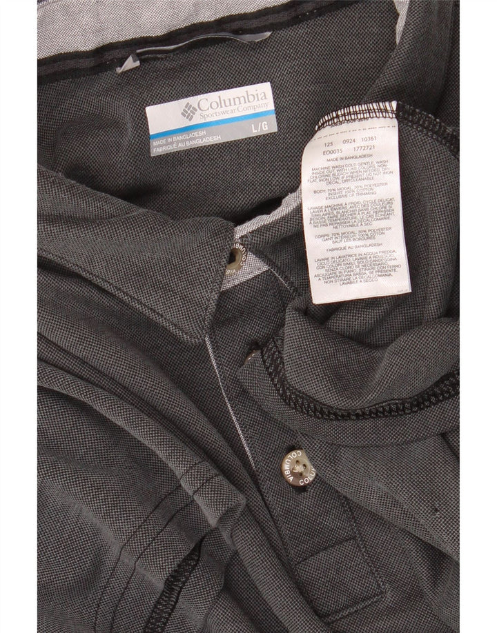 Columbia Polo para hombre grande gris modal