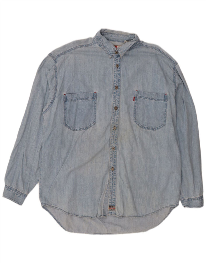 Camisa Levi's Hombre Denim XL Algodón Azul