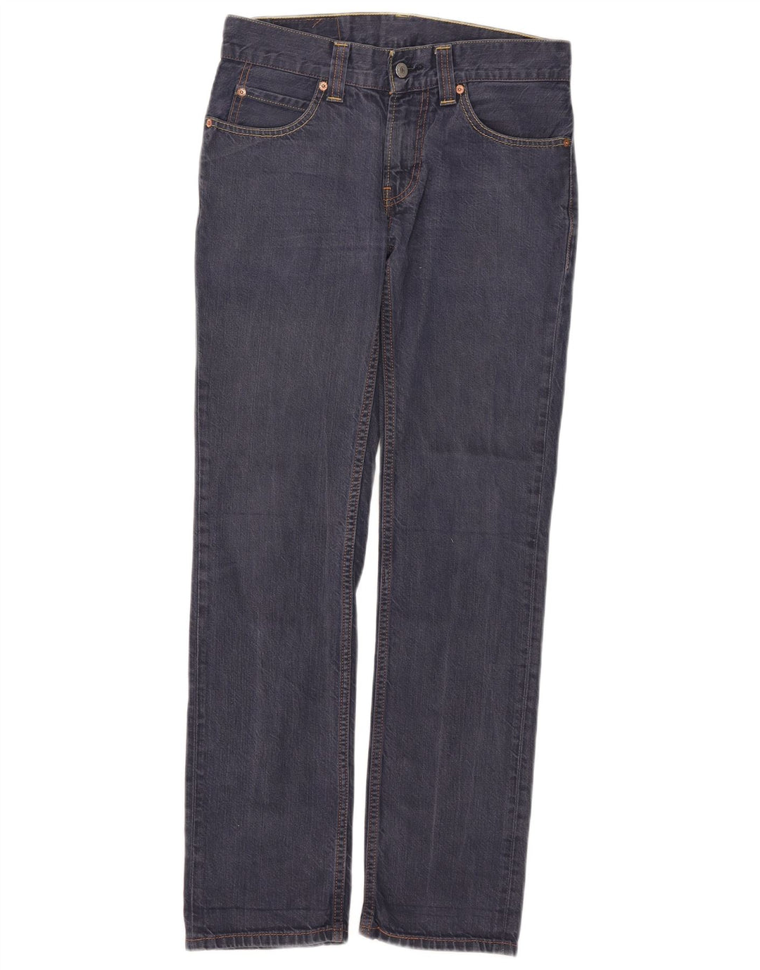 Levi's Hombre 511 Slim Jeans W31 L32 Algodón Azul Marino
