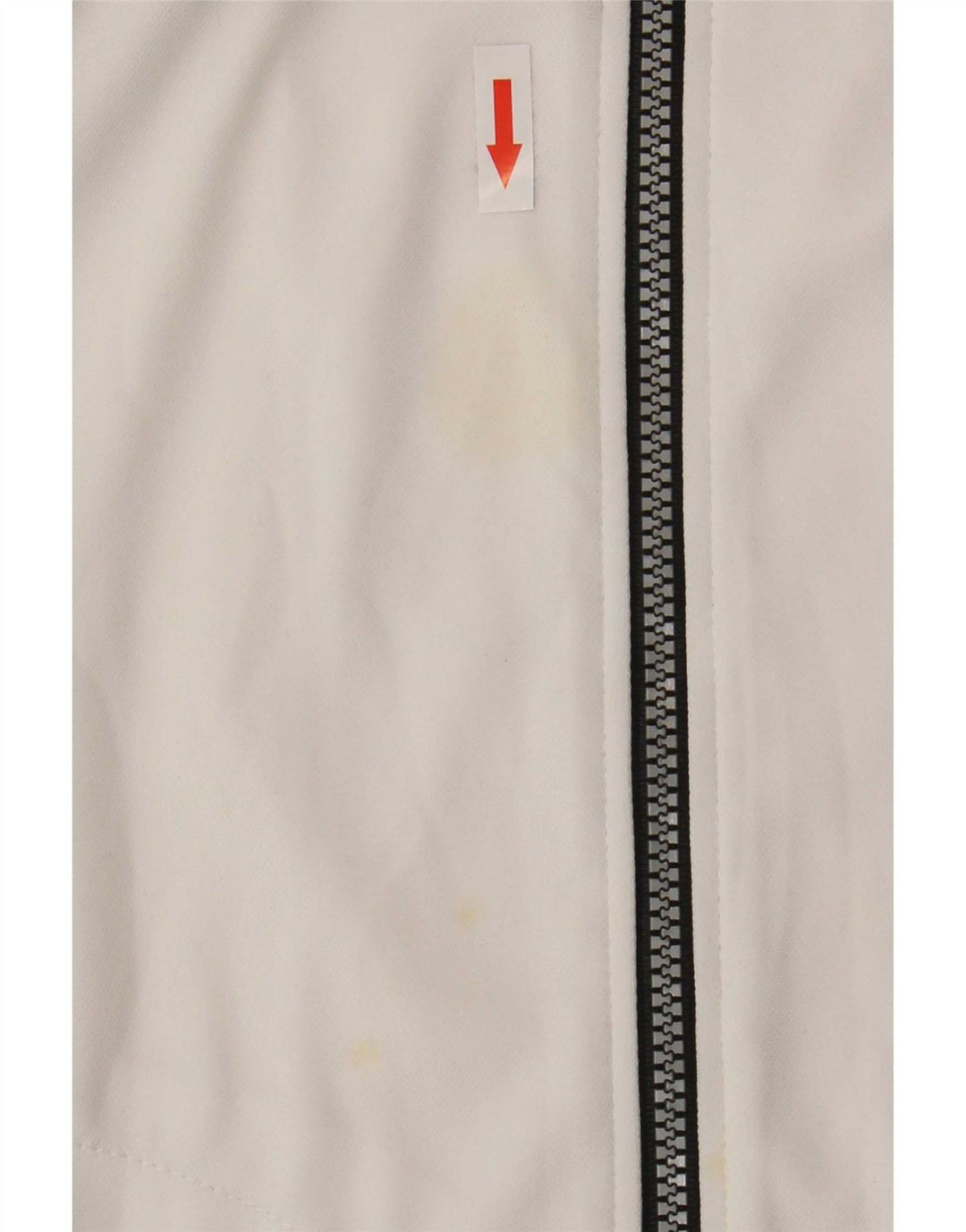 Asics Hombre Chándal Top Jacket Medium Blanco Colorblock Poliéster