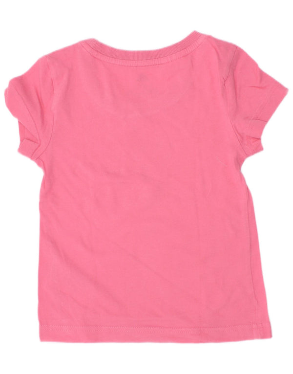 Adidas Camiseta gráfica para niña 5-6 años Rosa Algodón