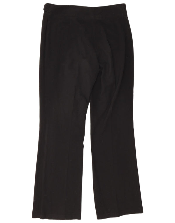 Marks & Spencer Pantalones de traje con corte de bota para mujer UK 46 Large W34 L32 Negro