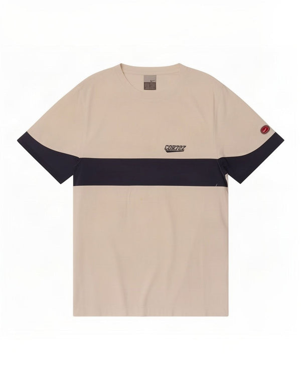 Camiseta Nike Hombre Top Medium Blanco Colorblock