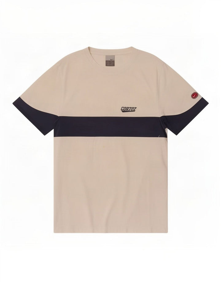 Camiseta Nike Hombre Top Medium Blanco Colorblock