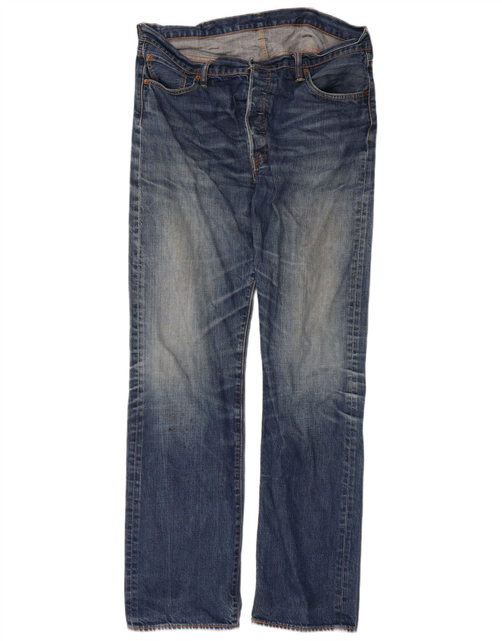 Vaqueros Levi's Hombre Rectos W38 L36 Algodón Azul
