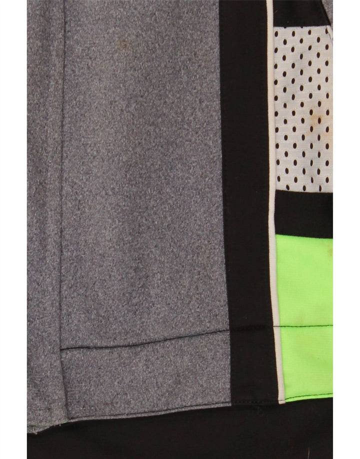 Diadora Chaqueta de chándal para niño 13-14 años Gris Poliéster color block