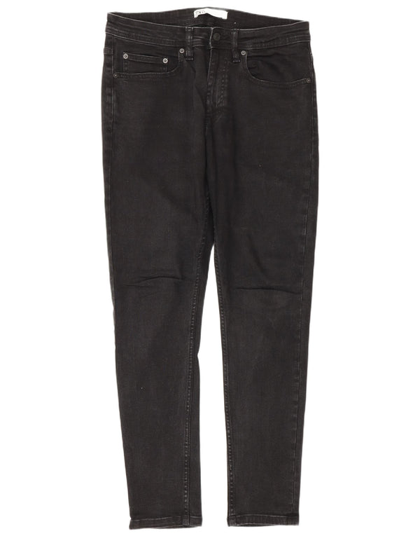 Zara Vaqueros pitillo para hombre EU 40 Medium W31 L28 Algodón negro