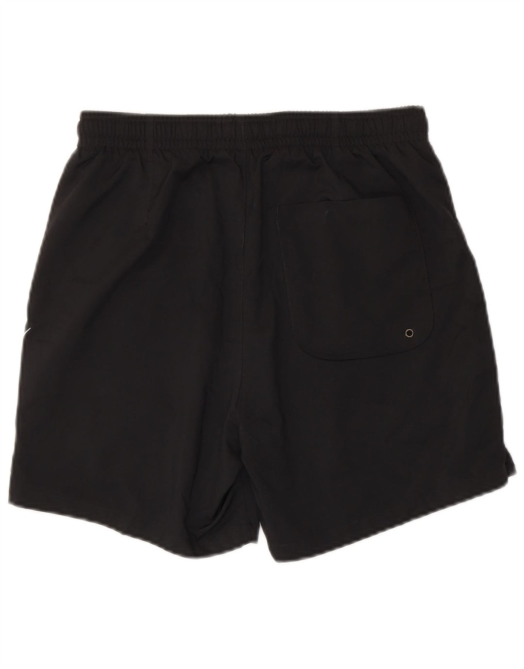 NIKE Pantalones cortos deportivos con gráficos para hombre, tamaño pequeño, poliéster negro