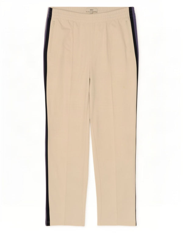 Marks & Spencer Pantalones de Chándal para Mujer UK 12 Medium Off White