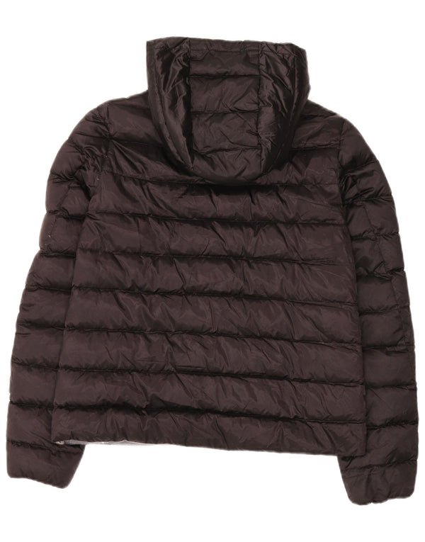Ciesse Piumini Chaqueta acolchada extragrande con capucha para mujer IT 40 XS Negro