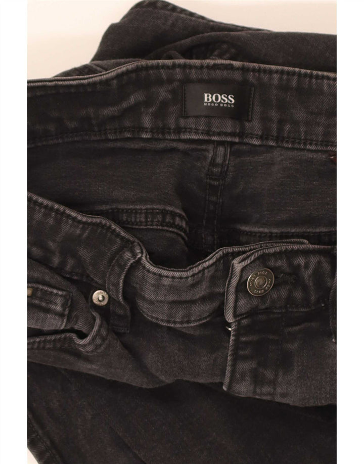 Vaqueros Hugo Boss Hombre Slim W30 L31 Algodón Negro