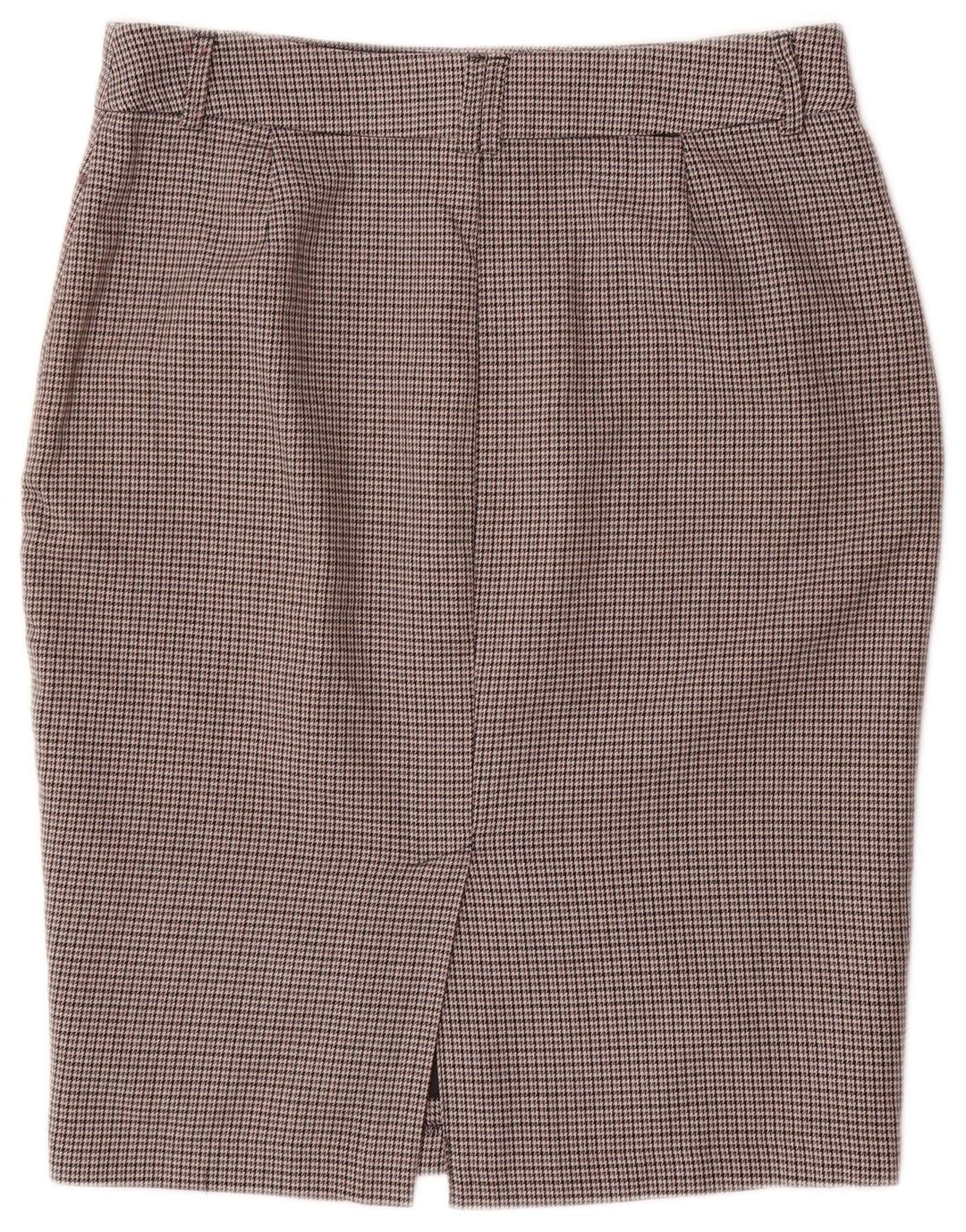 Falda lápiz para mujer Marks & Spencer W32 grande gris pata de gallo
