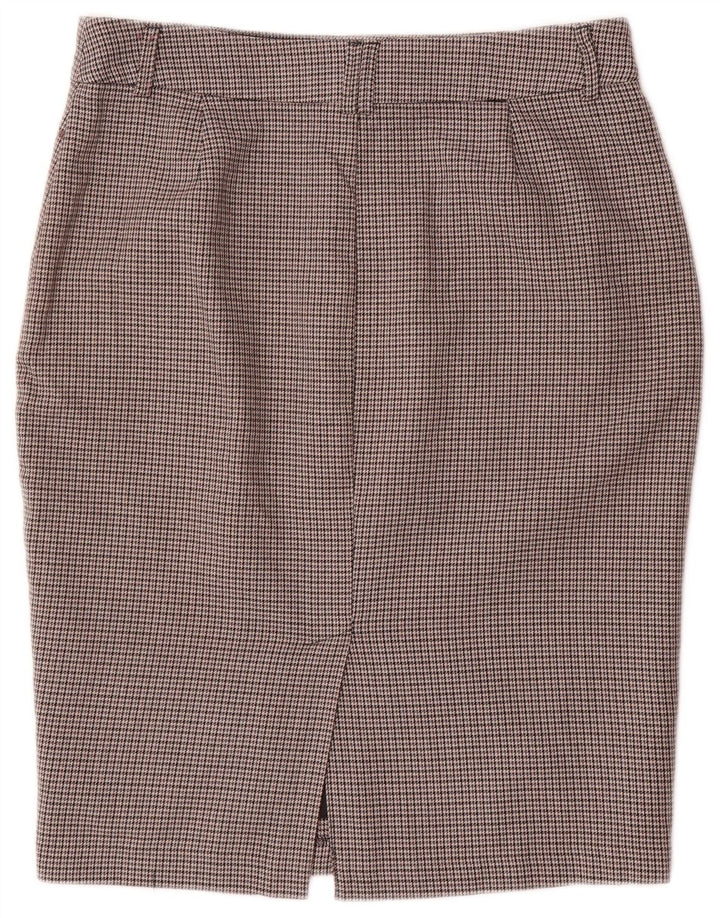 Falda lápiz para mujer Marks & Spencer W32 grande gris pata de gallo