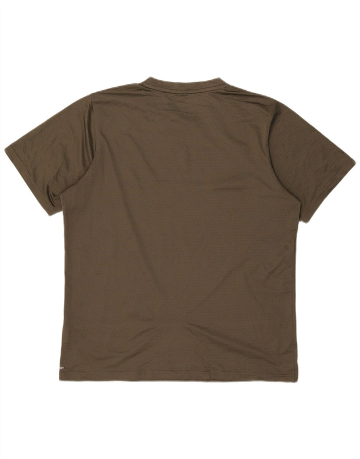Camiseta Puma Hombre Top Large Caqui Poliéster
