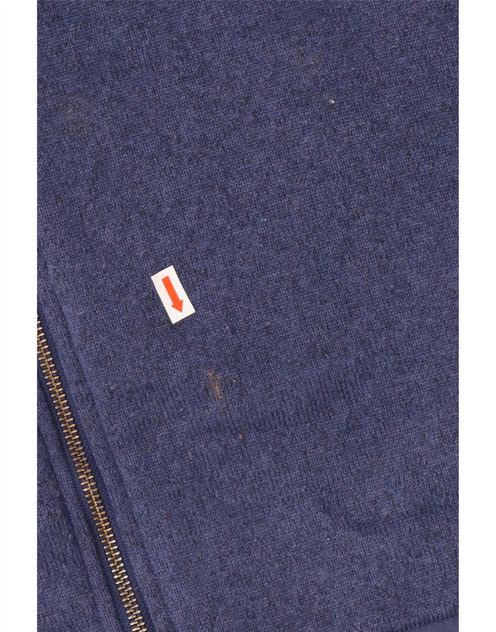 Vineyard Vines Chaqueta de chándal sin mangas para hombre XL Azul moteado Preppy