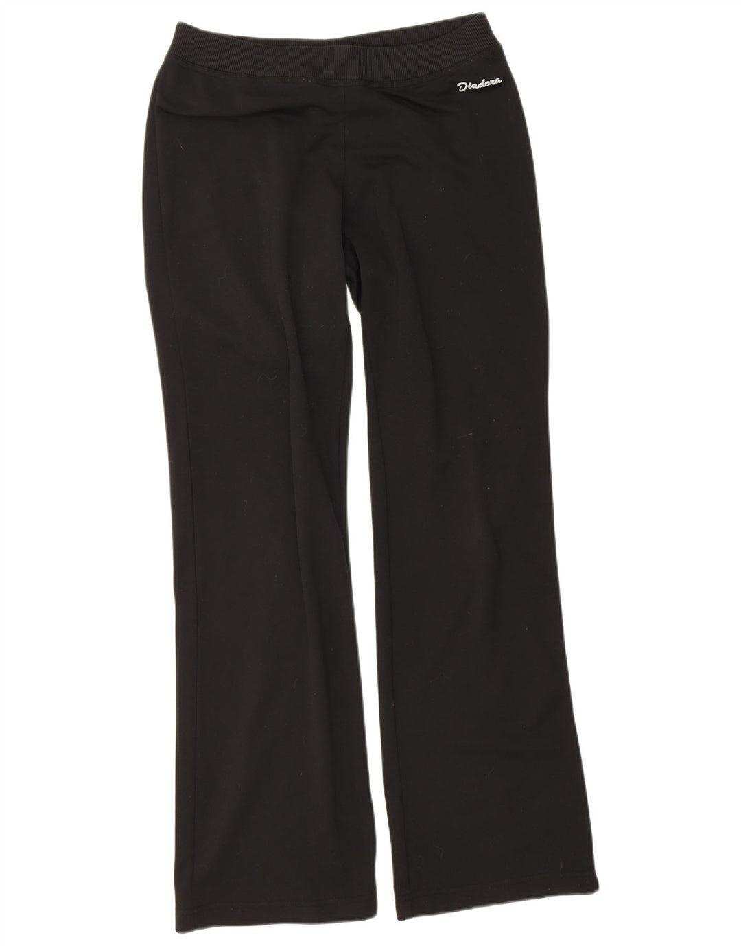 Diadora Pantalón Chándal Mujer ES 40 Mediano Negro Poliéster