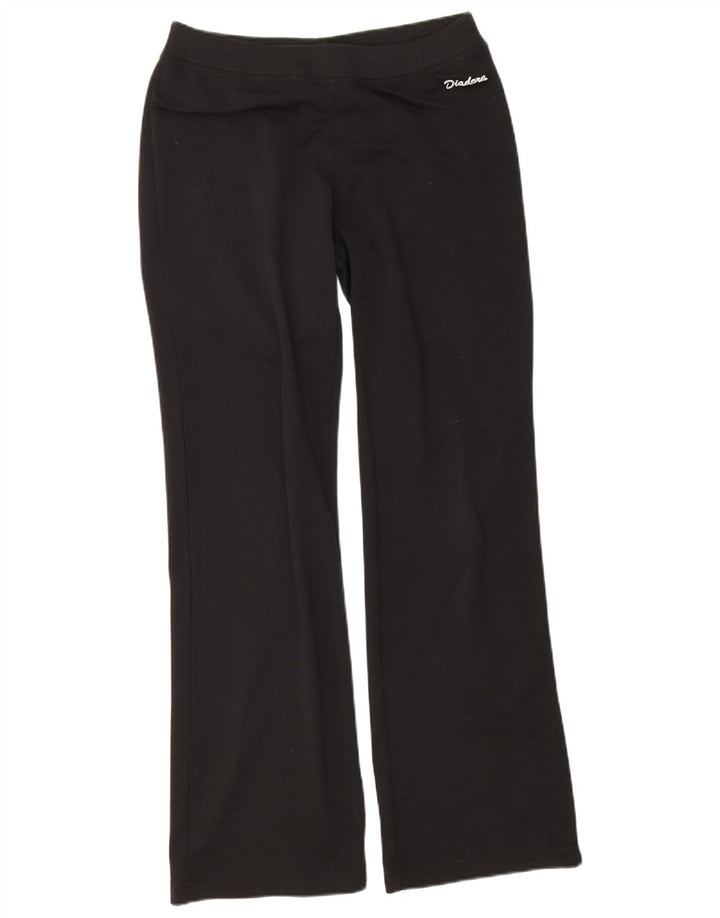 Diadora Pantalón Chándal Mujer ES 40 Mediano Negro Poliéster