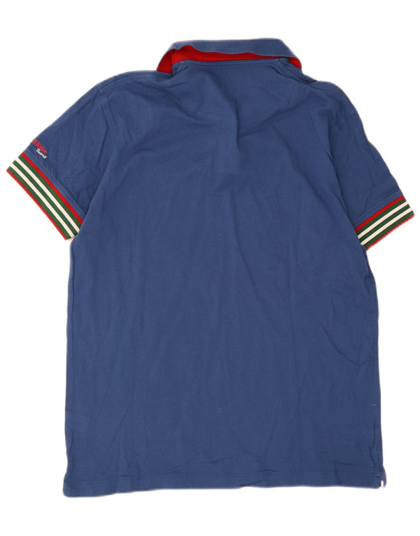 Harmont & Blaine Polo para hombre 2XL Azul marino Algodón