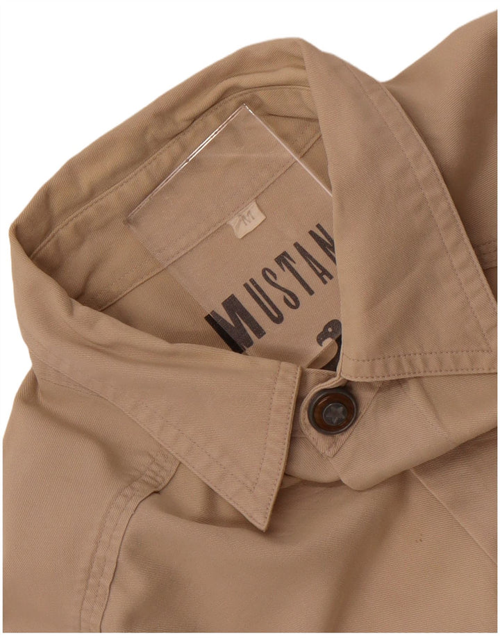 Camisa Mustang Hombre Beige Medio