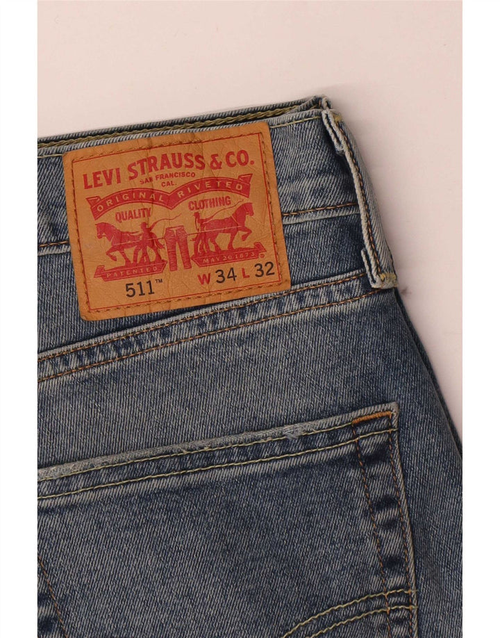 Levi's Hombre 511 Vaqueros Slim W34 L29 Azul