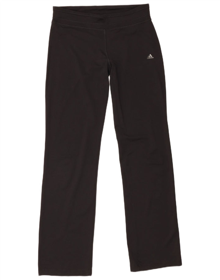 Adidas Leggings para mujer Reino Unido 12/14 Mediano Negro Poliéster