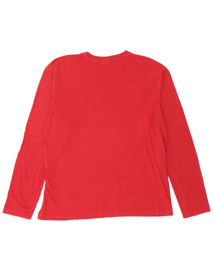 Levi's Hombre Top Manga Larga XL Algodón Rojo