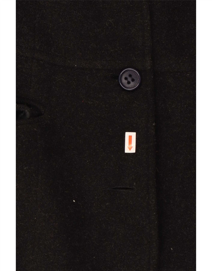 Zara Abrigo Mujer UK 40 Small Black