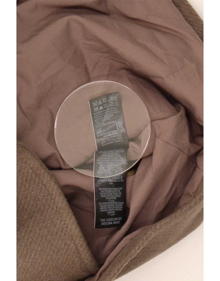 Marks & Spencer Abrigo para mujer UK 40 XL Poliéster gris