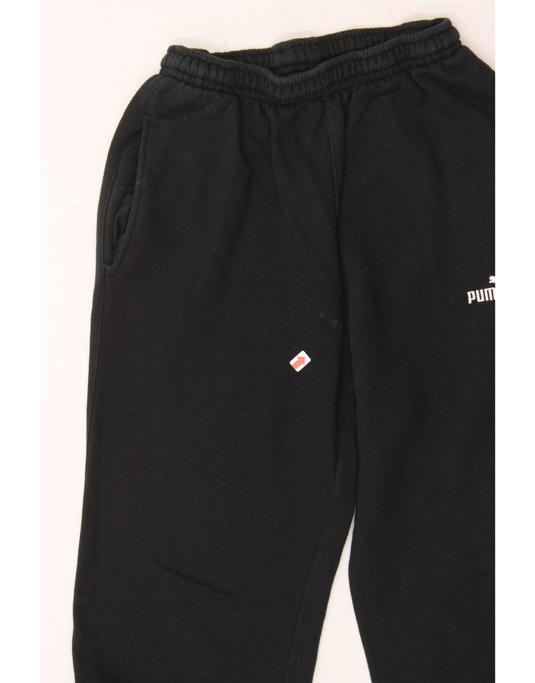 PUMA Mens Tracksuit Trousers Large Black Cotton Vintage Puma and Second-Hand Puma from Messina Hembry 