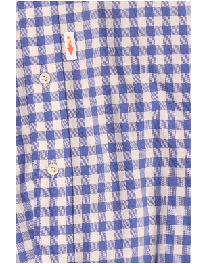Polo Ralph Lauren Camisa Lowell para hombre de algodón a cuadros azul medio