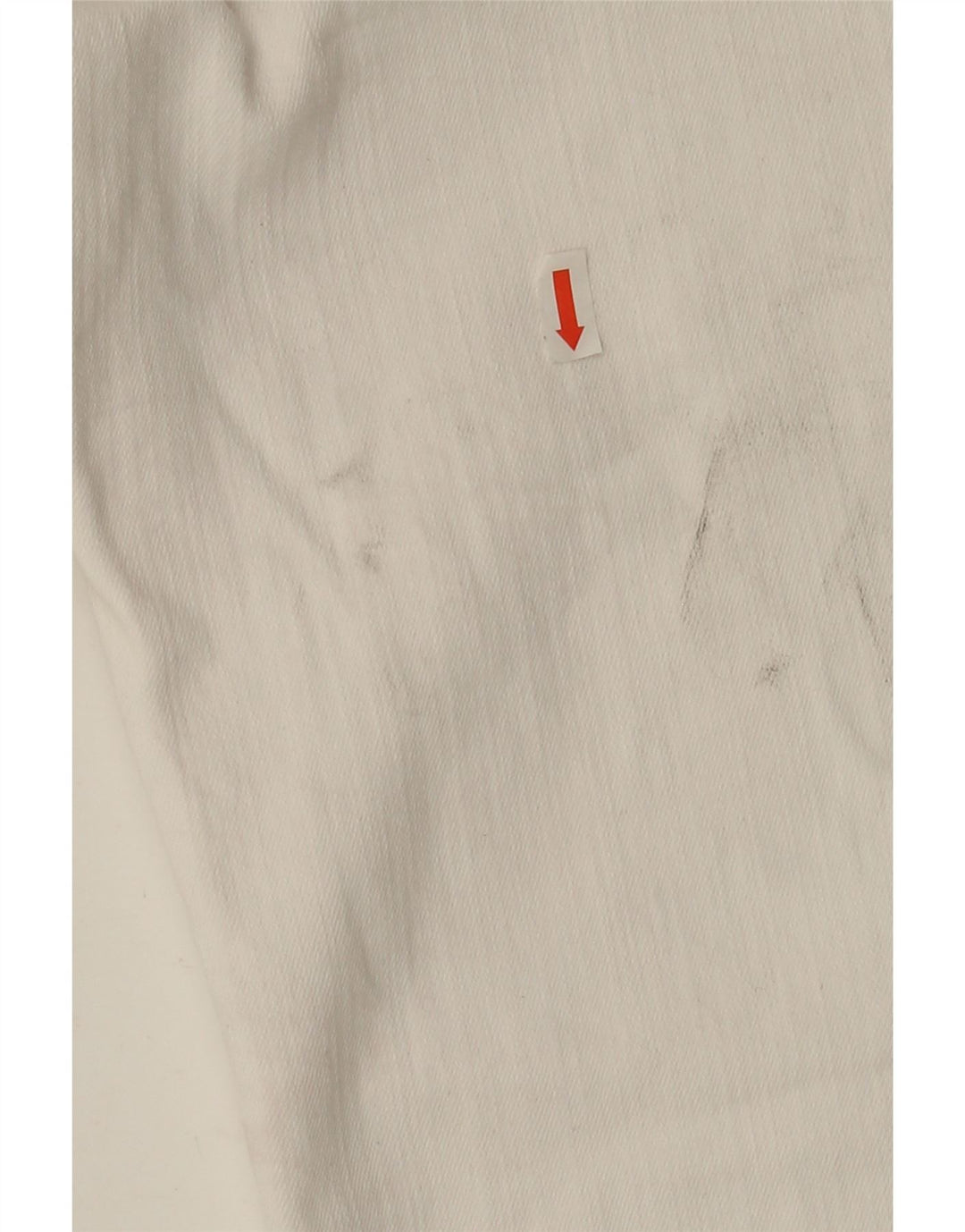 Zara Mujer Crop Bootcut Jeans EU 38 Small W28 L26 Algodón Blanco
