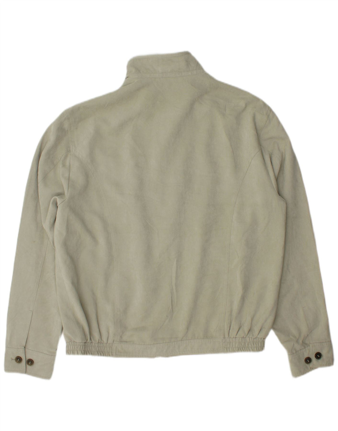 Marks & Spencer Chaqueta Bomber para Hombre UK 38 Poliéster Verde Medio