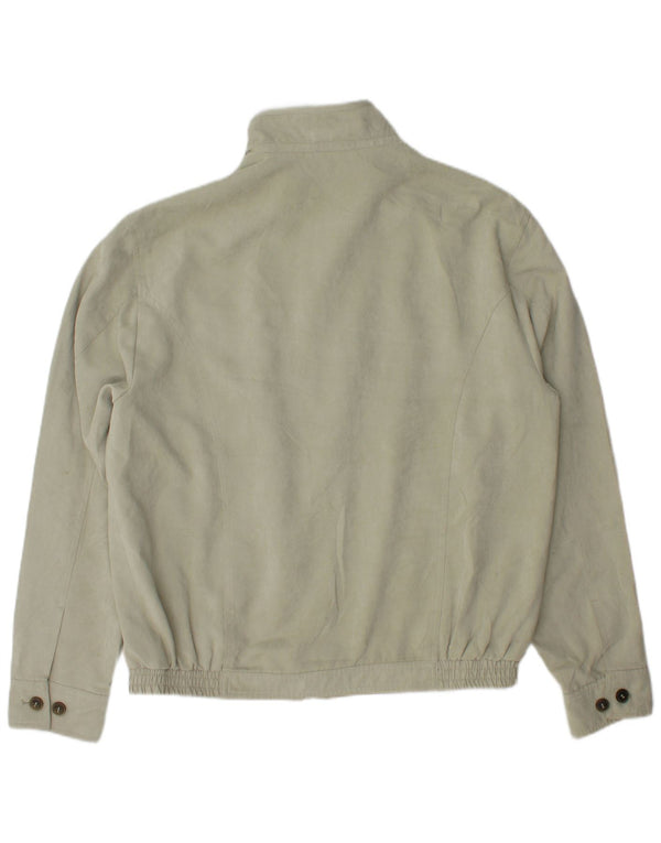 Marks & Spencer Chaqueta Bomber para Hombre UK 38 Poliéster Verde Medio