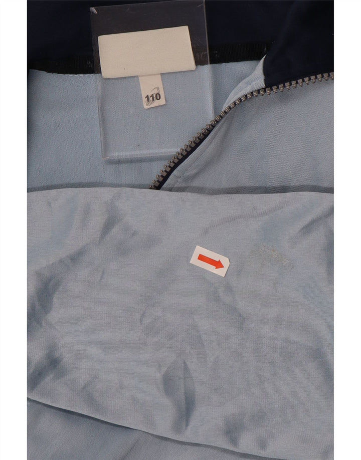 ASICS Chaqueta de chándal para niño 5-6 años Azul Colorblock