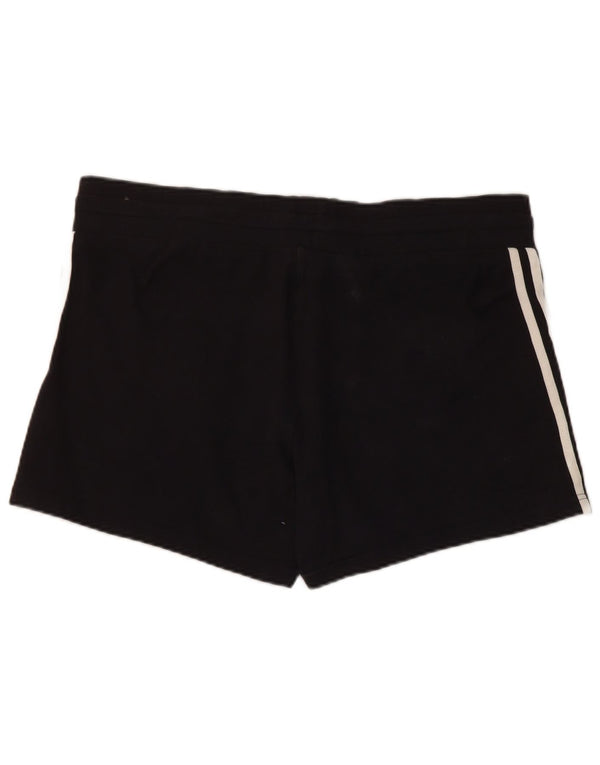 Adidas Pantalones cortos deportivos para mujer UK 22 XL Algodón negro
