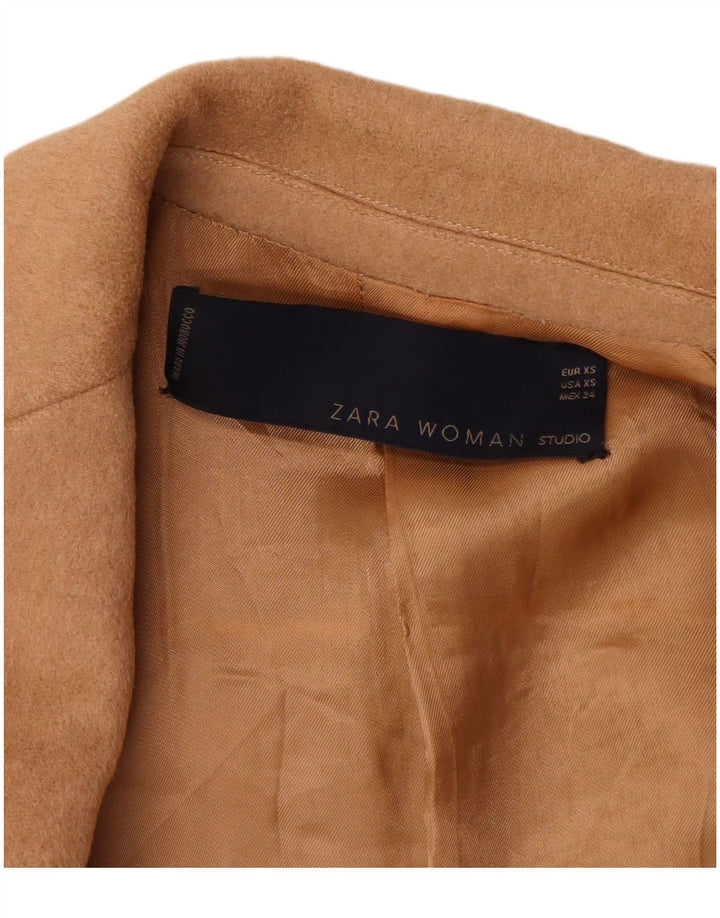 Zara Mujer Abrigo UK 6 XS Beige