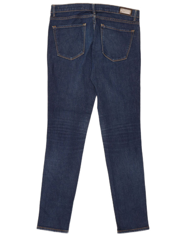 ZARA Womens Slim Jeans EU 36 XS W26 L29 Blue Cotton