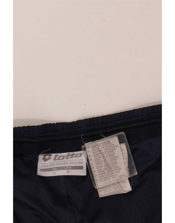 Pantalones de chándal para hombre Lotto Large Azul marino Poliéster